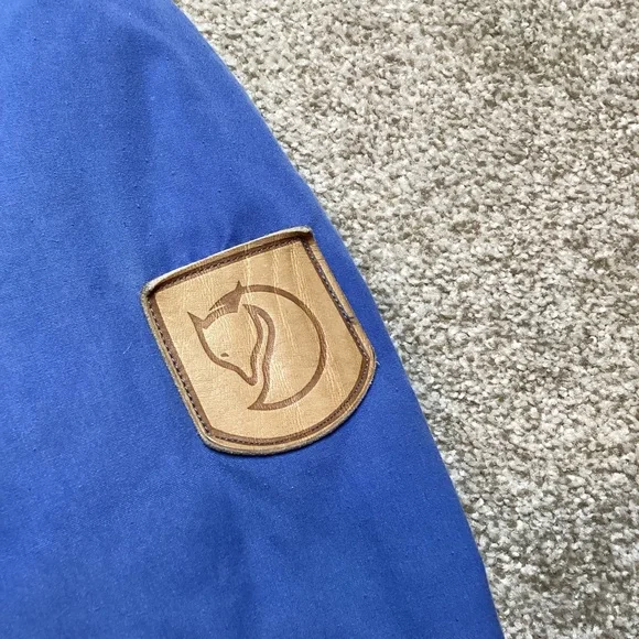 Fjallraven Vintage 1980’s RÄVEN JACKET Thinsulate Blue Barn Chore Coat Small - Picture 2 of 8